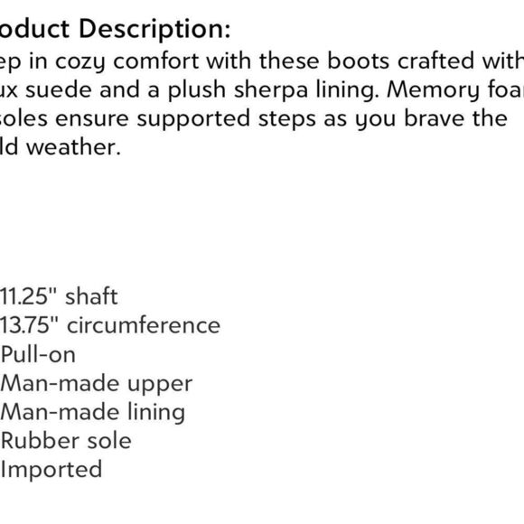 Muk Luk Brown buckle boot - Picture 4 of 4